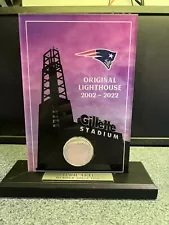 New ListingNew England Patriots Season Ticket Holder Gift - Piece of the Old Lighthouse