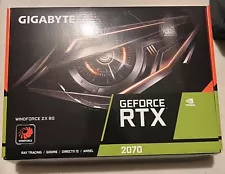 New ListingGIGABYTE GeForce RTX 2070 8GB GDDR6 Graphics Card (GV-N2070WF2-8GD)