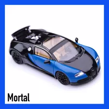 MAY 2024 Mortal 1/64 BUGATTI VEYRON BLUE + ENGINE