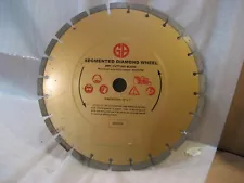 GB 12" Diamond Blade Wheel GB25002 for Concrete Power Cutter Cut-Off Saw