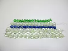 Bulk Bead Lot - Craft & Jewelry Making - Glow in the Dark - Art Glass Beads