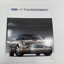 2005 Ford Thunderbird 50th Anniversary Sales Brochure Deluxe Premium 10 page