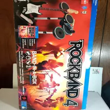 ROCK BAND 4 COMPLETE BUNDLE w/Game Disc for PS4 (NICE!!)