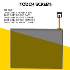 8.4" Radio Touch screen Glass Digitizer 4 Pin Fits For 2013-2017 Dodge Dart