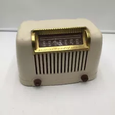 Rare Vintage Aviation Corporation Bendix Tubes Radio Model 111w Works