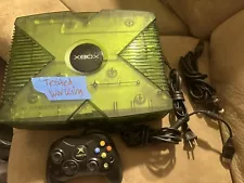 Original Microsoft Xbox Halo Special Edition Console