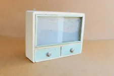 Vintage Antique Medical Apothecary Cabinet Box First Aid Chest Cupboard 1950s