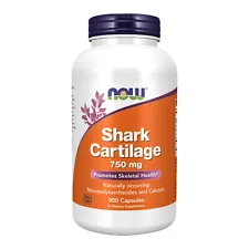 NOW FOODS Shark Cartilage 750 mg 300 Capsules