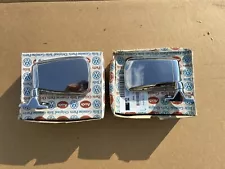 Genuine Vw NOS Early Mk1 Rabbit Scirocco Chrome Flag Mirrors NEW RARE Cabriolet