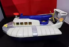 Vintage Plastic Battery-Operated Hovercraft, Marx Toys, Gt Britain.