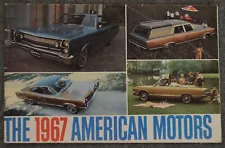 1967 AMC Ambassador Marlin Rebel Rambler Sales Brochure A