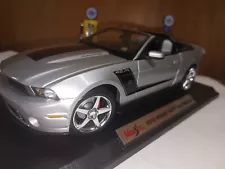 Maisto 2010 ROUSH 427R ford mustang Diecast Silver GT