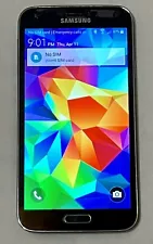 Samsung Galaxy S5 SM-G900AZ - 16GB - Charcoal Black (Cricket) Smartphone