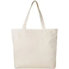 Wholesale Large Canvas Tote Bags with Zipper Closure