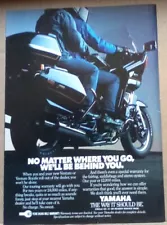 1983 Yamaha Venture Royale Motorcycle Print Ad