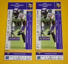 Minnesota Vikings Ticket Stub | January 23 2005 | Playoffs Phantom