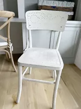 Rachel Ashwell Shabby Chic Couture White Dining Chair Farmhouse Style RARE