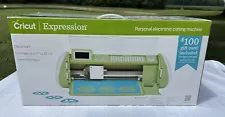 New Old Stock CRICUT Expression Green 24" Craft Cutting Machine CREX001