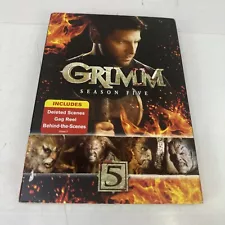 Grimm: Season Five 5 (DVD, 2015) 22 Episodes 5 Disc Set New Sealed