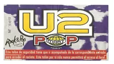 RARE / CONCERT TICKET - U2: LIVE IN BARCELONA (SPAIN) 1997