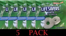 5x LifeSavers WINT O GREEN Breath Mints Bulk Hard Candy Candies 13 oz Bag 5 PACK