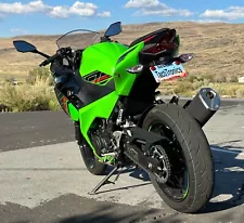 TactiTronics 2024+ Kawasaki Ninja 500 Z500 fender eliminator tail tidy (For: Kawasaki Ninja 500)