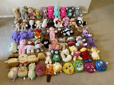 60 KELLYTOY/JAZWARES/OTHER BRANDS CLAW MACHINE MEDIUM SIZED PLUSH TOYS MIX!