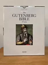 The Gutenberg Bible Of 1454 by Stephan Füssel - Taschen Rare Full Facsimile Set