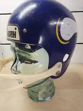 Vintage 1970s Minnesota Vikings Hutch Helmet Replica Not Meant For Contact