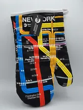 New York City MTA Subway Map Oven Mit Glove - NYC Souvenir Gift - New NWT