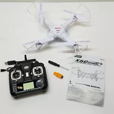 Syma X5c Explorers 360 4CH RC Quadcopter Drone Untested