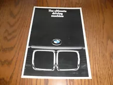 1987 BMW Range Sales Brochure - Vintage