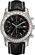 Breitling New Navitimer Black Strap Luxury Mens Dress Watch Buy For Sale Online