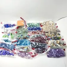 Assorted Lot 18lbs-12oz Crafting Glass Tiles Shells for Mosaic Crafts Vases