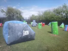 Paintball, Airsoft, Gellyball, Nerf, and Laser Tag Inflatable Tactical Bunkers