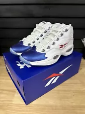 Size 11.5 - Reebok Question 2022 Mid Blue Toe