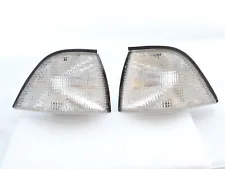 DEPO Euro M3 Clear Corner Signal Lights For 92-99 BMW E36 2D Coupe / Convertible (For: BMW)