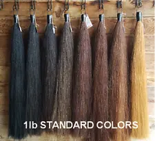 New Horse TAIL Extension 1lb 36" Blunt Cut KATHYS TAILS Choice of color Free Bag