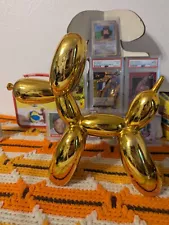 Jeff Koons Gold Balloon Dog, GP Limited Edition, 6.75"