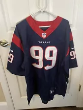 JJ Watt #99 Houston Texans Nike On Field Men’s Jersey SZ 56 NWT Blue Adult