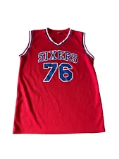 Philadelphia 76ers Sixers # 76 Red Jersey