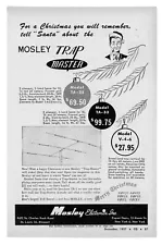 CQ Ham Radio Magazine Print Ad MOSLEY TRAP MASTER Model TA-32 & TA-33 (12/57)