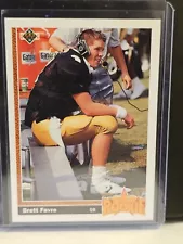 brett favre rookie football cards lot