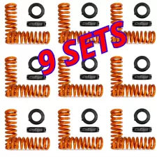 BULK SALE 9 SETS - Yamaha G14-G29 Golf Cart HD Rear Springs - Heavy Duty Springs