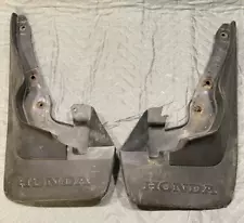 1988 - 1991 Honda Civic Wagon OEM Front Mud Flaps LEFT + RIGHT