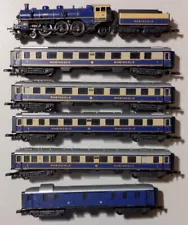 Marklin 81331 Z Scale Rheingold Special Edition Steam Passenger Train Set EX