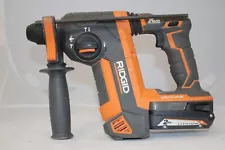 Ridgid Cordless Rotary Hammer Drill R86711 W/ r87002 battery