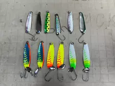 luhr jensen flutter and kroc spoons ( 12 )