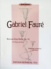 Faure Berceuse from the Dolly Suite OP.56 for violin and piano