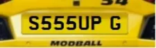 (S555UP G) Number plate for sale (OFFERS ONLY)